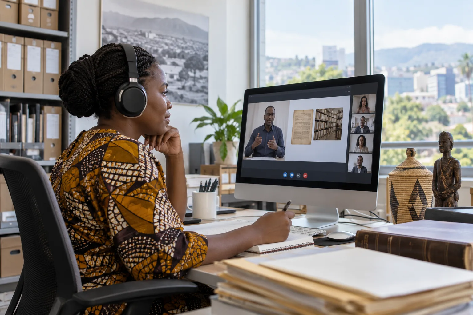 Formation en ligne des membres (illustration)