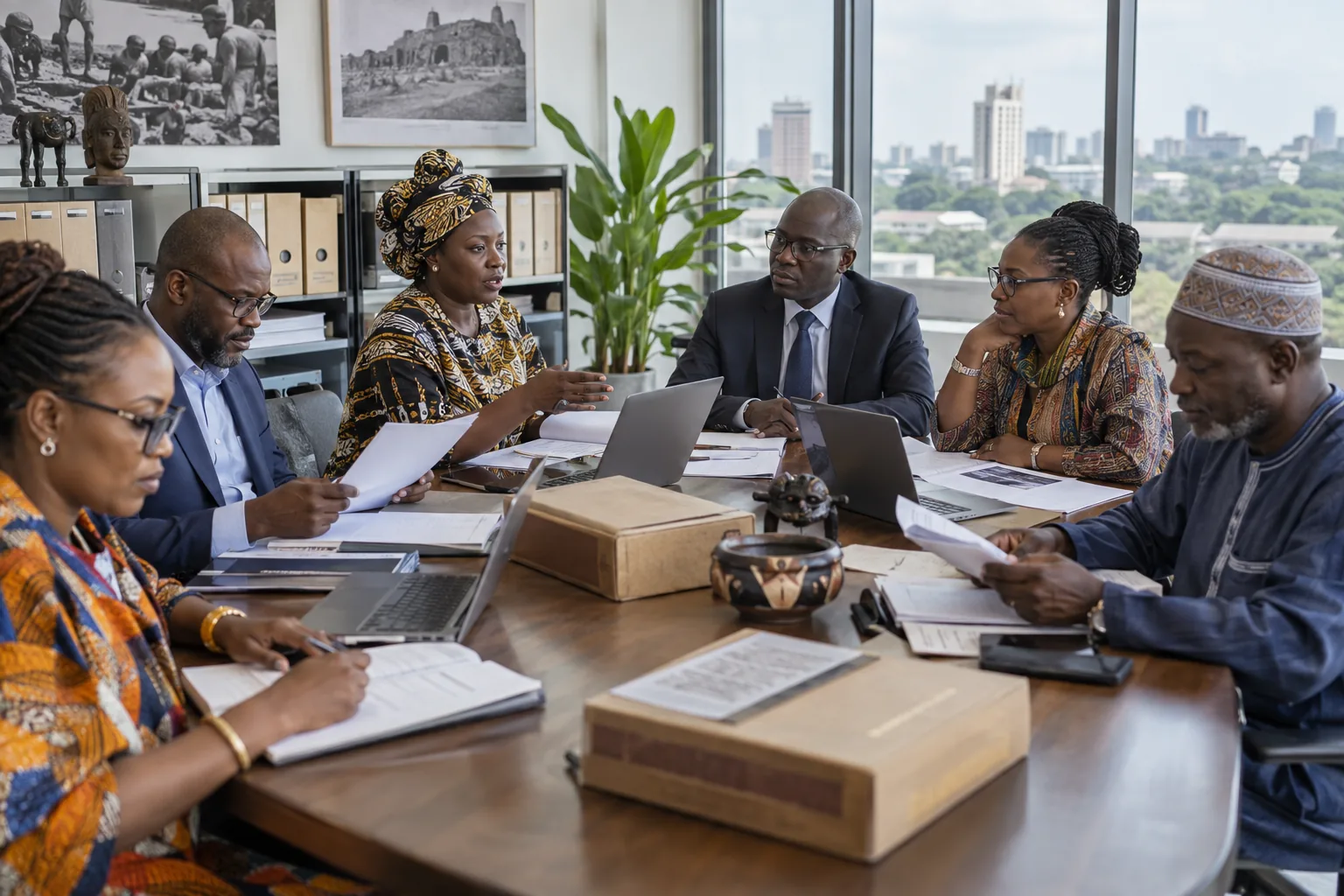 Organisations professionnelles africaines (illustration)