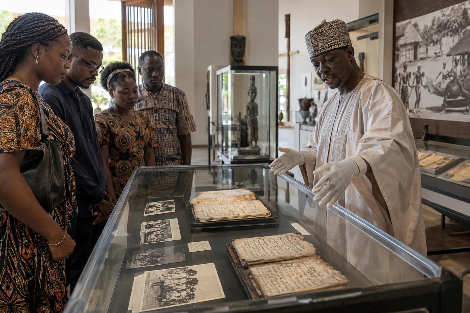 Protection du patrimoine documentaire africain (illustration)