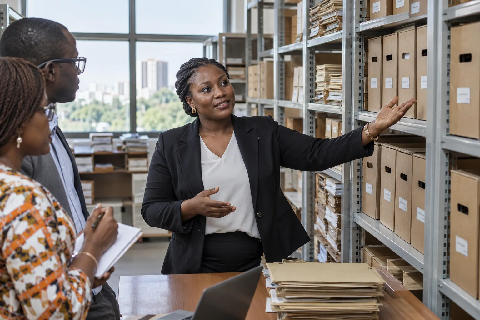 Valorisation du métier d’archiviste (illustration)
